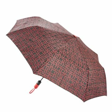 Taschenschirm Design, rot