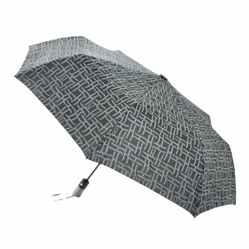 Taschenschirm Design, grau