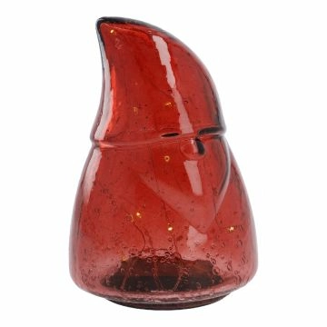 LED-Wichtel, rot, 15 cm