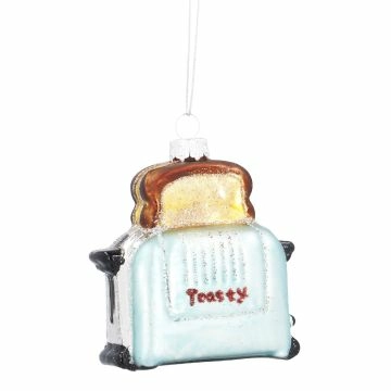 Anhänger Fancy, Edel, Toaster/hellblau, 8.5 x 8.5 cm