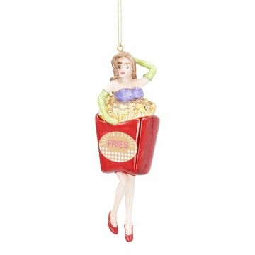 Anhänger Fancy, Deluxe, Frau Pommes/brünett