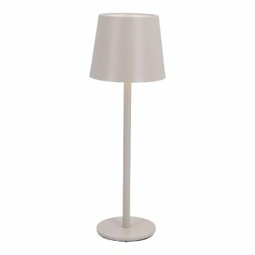 LED-Tischlampe Akku, creme, 28 cm
