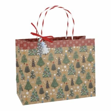 Geschenktüte Motiv, Baum, 23 x 18 cm
