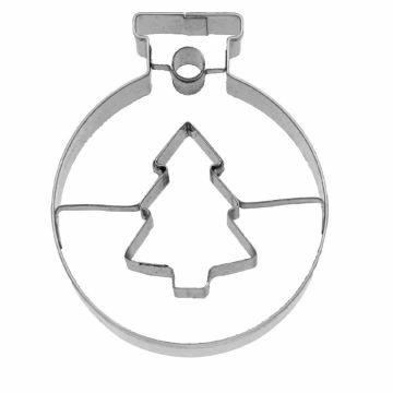 Ausstechform Kugel/Tannenbaum, 6 cm