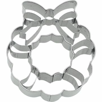 Ausstechform Weihnachtskranz, 7.5 cm