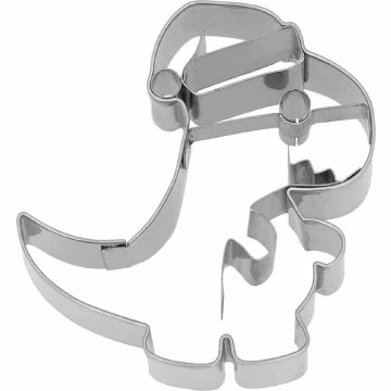 Ausstechform Weihnachts-Dino, 7 cm