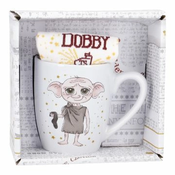 Geschenkset Dobby, Becher mit Socken