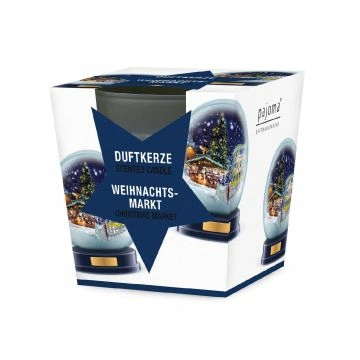 Duftkerze im Glas, Xmas, Weihnachtsmarkt
