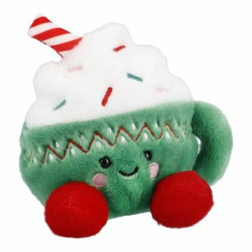 Kuscheltier Gesicht/Xmas, Candace Hot Cocoa, 12 cm