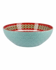 Schale China, Blume Nr. 1, Relief, 20 cm