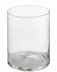 Glas-Vase Zylinder, 15 x 20 cm