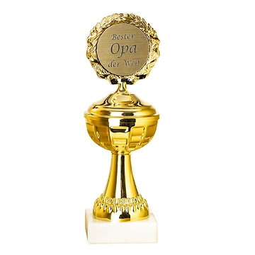Pokal Bester Opa, 22 cm