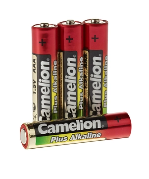 Plus Alkaline Batterien 1,5V, Typ AAA, 4er-Pack