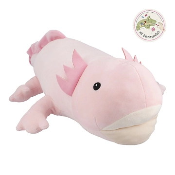 Kuscheltier Axolotl, Maul/liegend, 50.5 cm