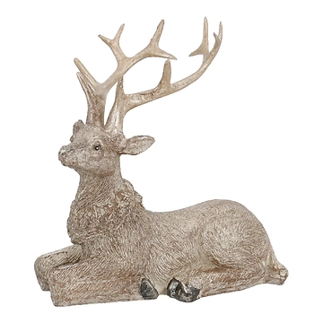 Hirsch Antik, Kopf links, 10 cm