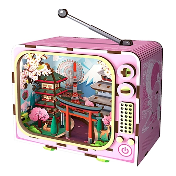 Bausatz 3D, TV-Stadt, Fuji