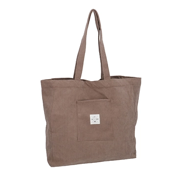 Shopper Cord, braun
