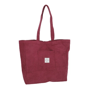 Shopper Cord, bordeaux