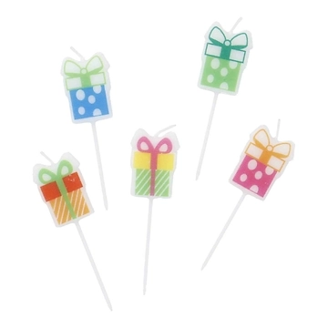Tortenkerze Geburtstag, Geschenke