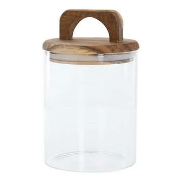 Vorratsglas mit Holzdeckel, 750 ml