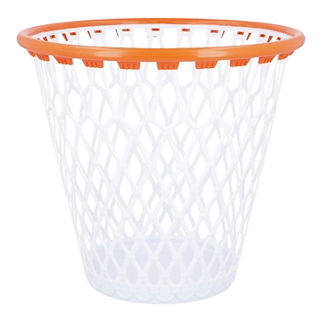 Papierkorb Basketball, orange/weiß, 30 cm