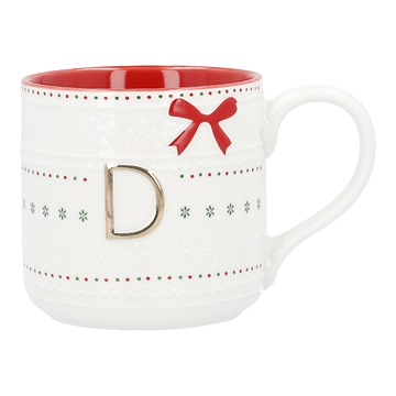 Becher Buchstabe/Schleife, D, 450 ml