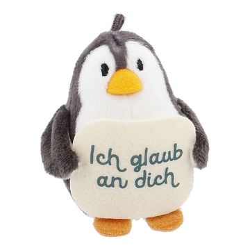 Pinguin mit Botschaft, Ich glaub an dich, 7 cm