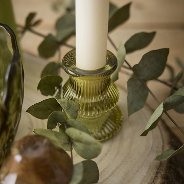 Kerzenständer aus Glas