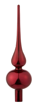 Baumspitze, rot glänzend, 25 cm
