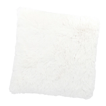Kissen Fell, creme, 45 x 45 cm
