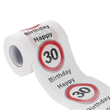 Toilettenpapier Birthday, 30 Jahre, 24 Meter