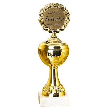 Pokal Liebster Schatz, 22 cm