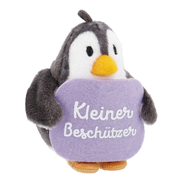Pinguin mit Botschaft, Beschützer, 7 cm