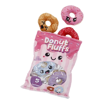 Kuscheltier Food-Tüte, Donut, 6-teilig