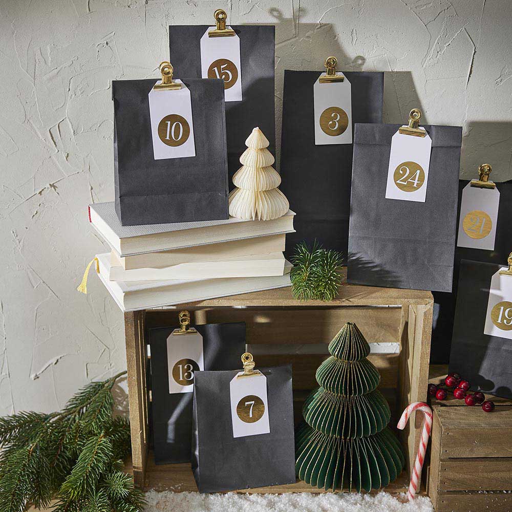 Adventskalender-Set Tüte