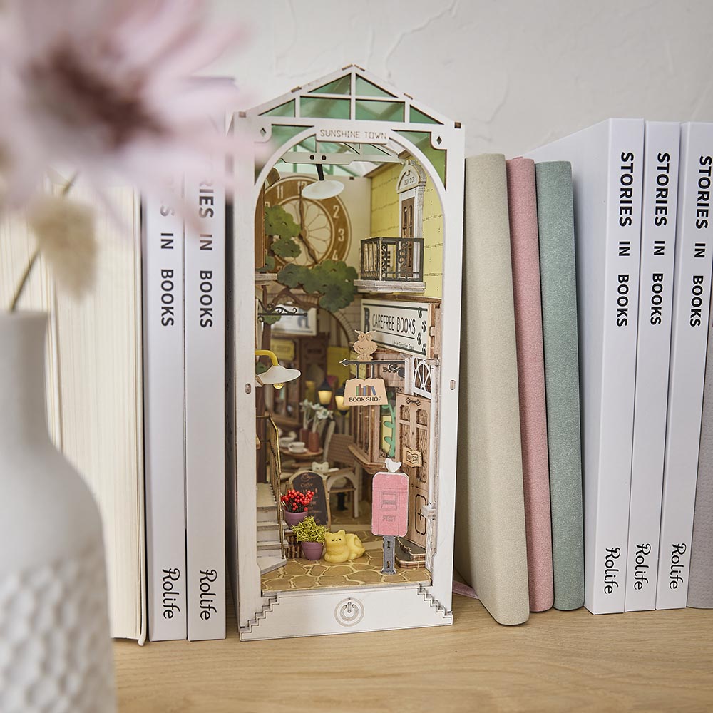 Bausatz 3D, Book Nook, Sunshine Town