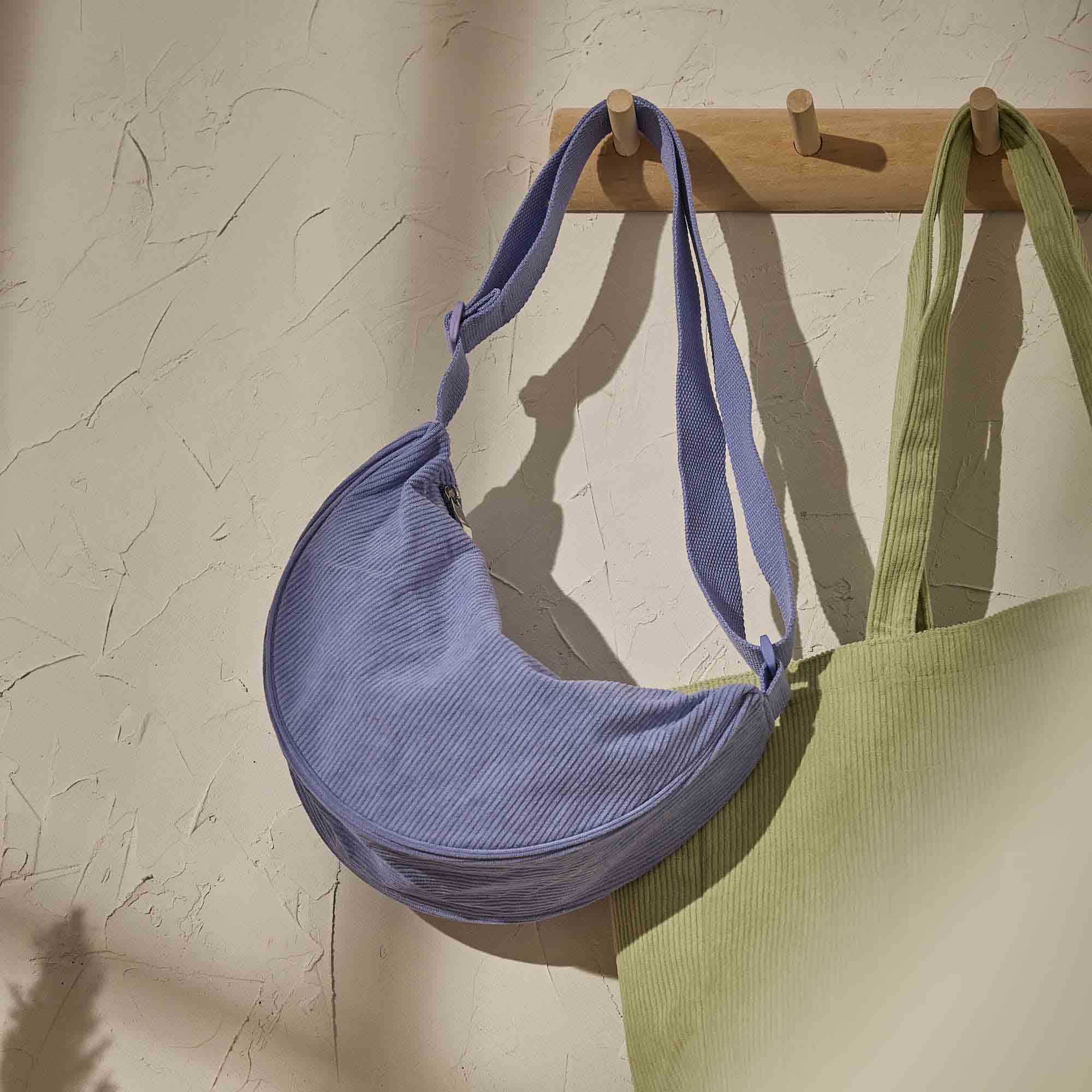 Tasche Moon-Crossbody, blau