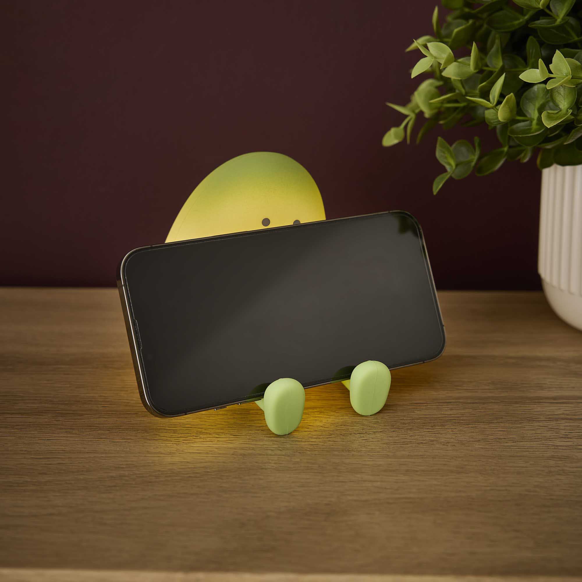 LED-Deko mit Gesicht, Mango, 11 cm