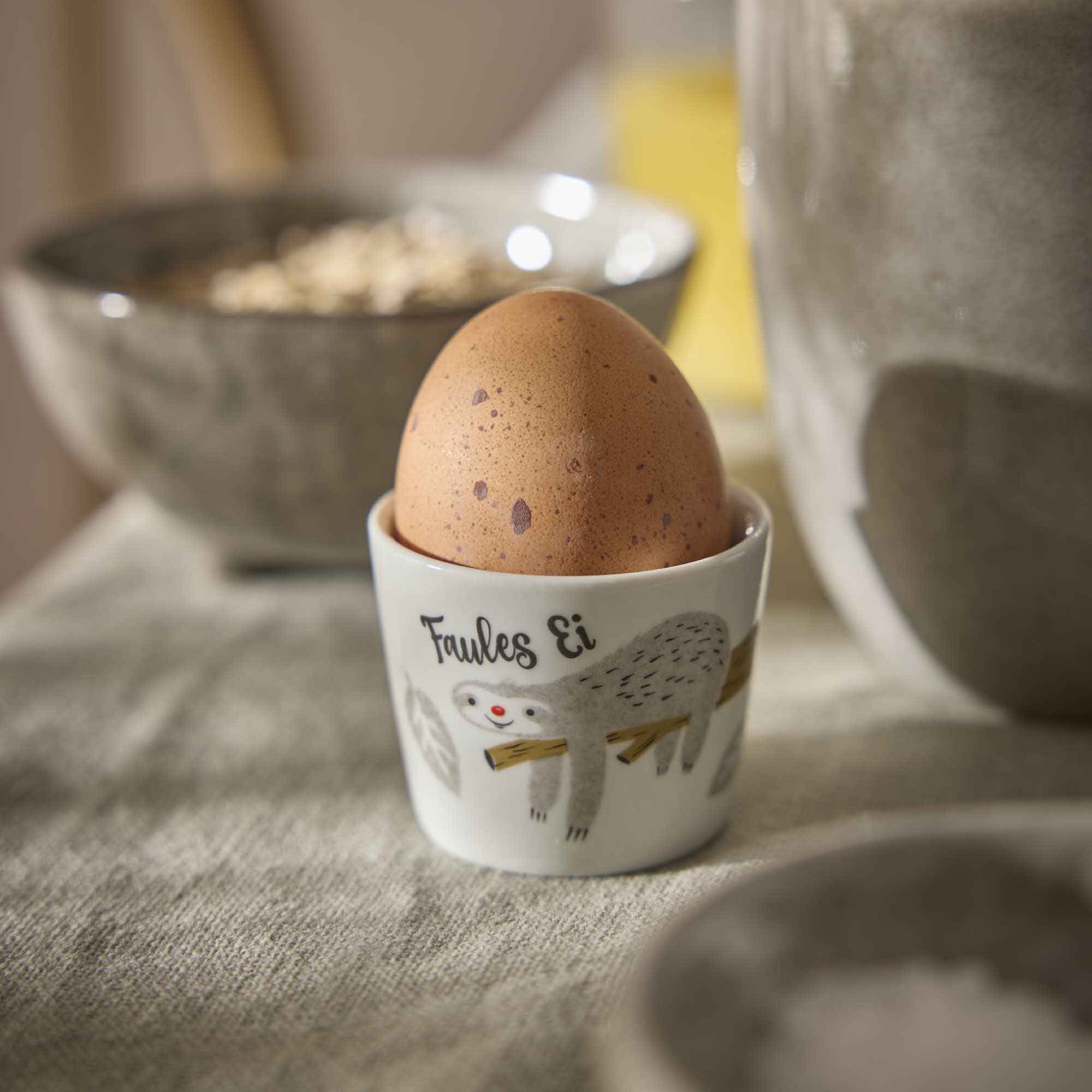 Eierbecher, Faules Ei