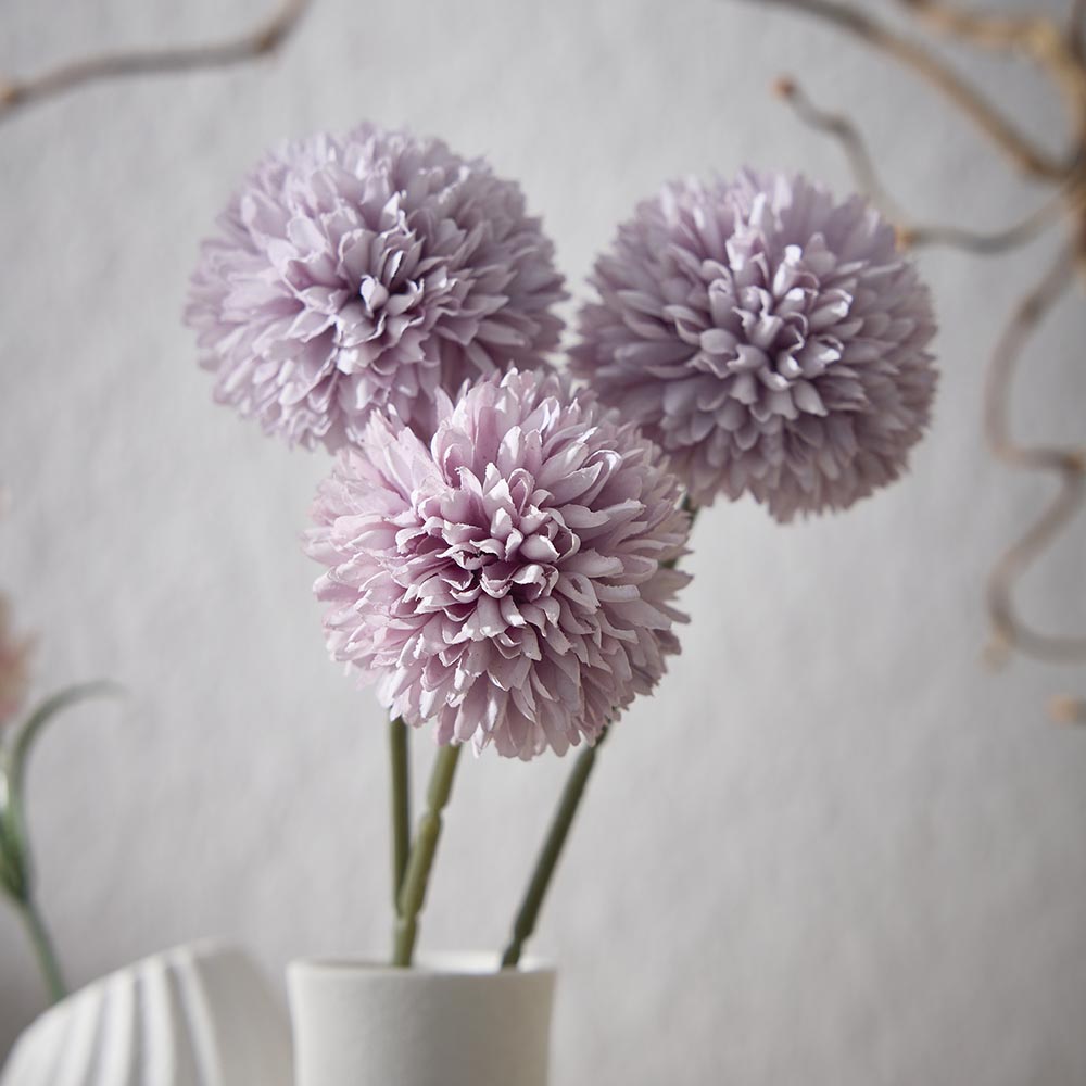 Pompom Mini, flieder, 18 cm