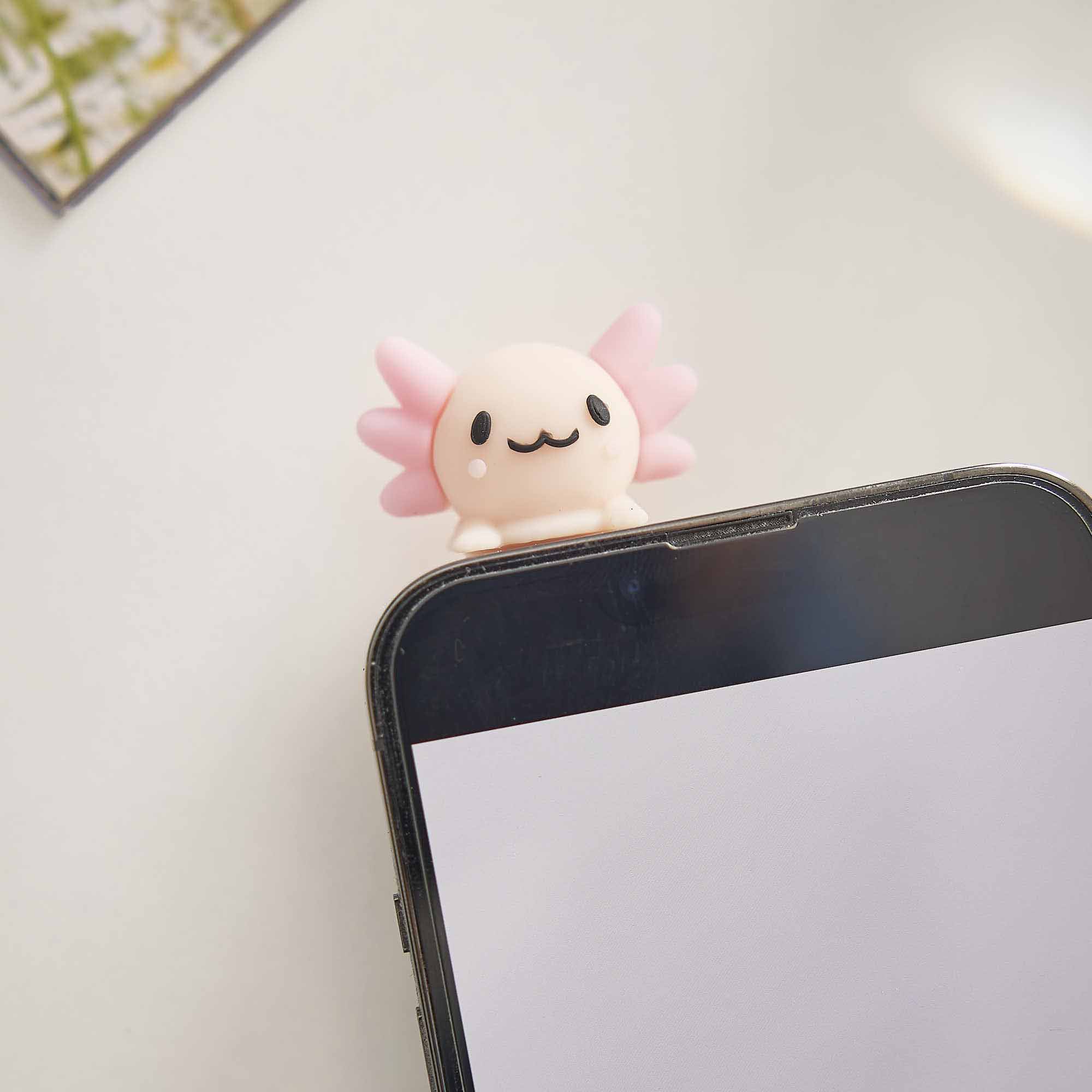 Handysticker-Figur, Axolotl