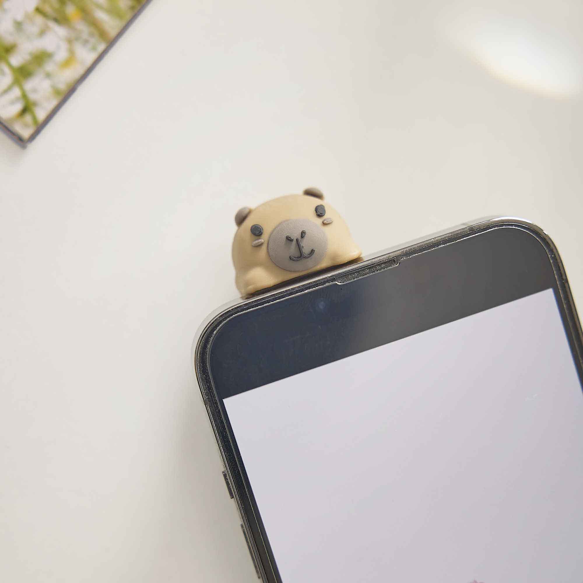 Handysticker-Figur, Capybara