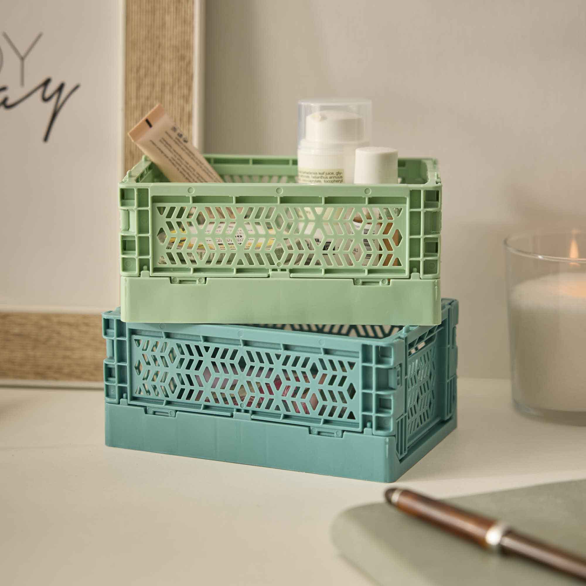 Klappbox Mini, 15 x 9.5 x 6.5 cm, mintgrün new