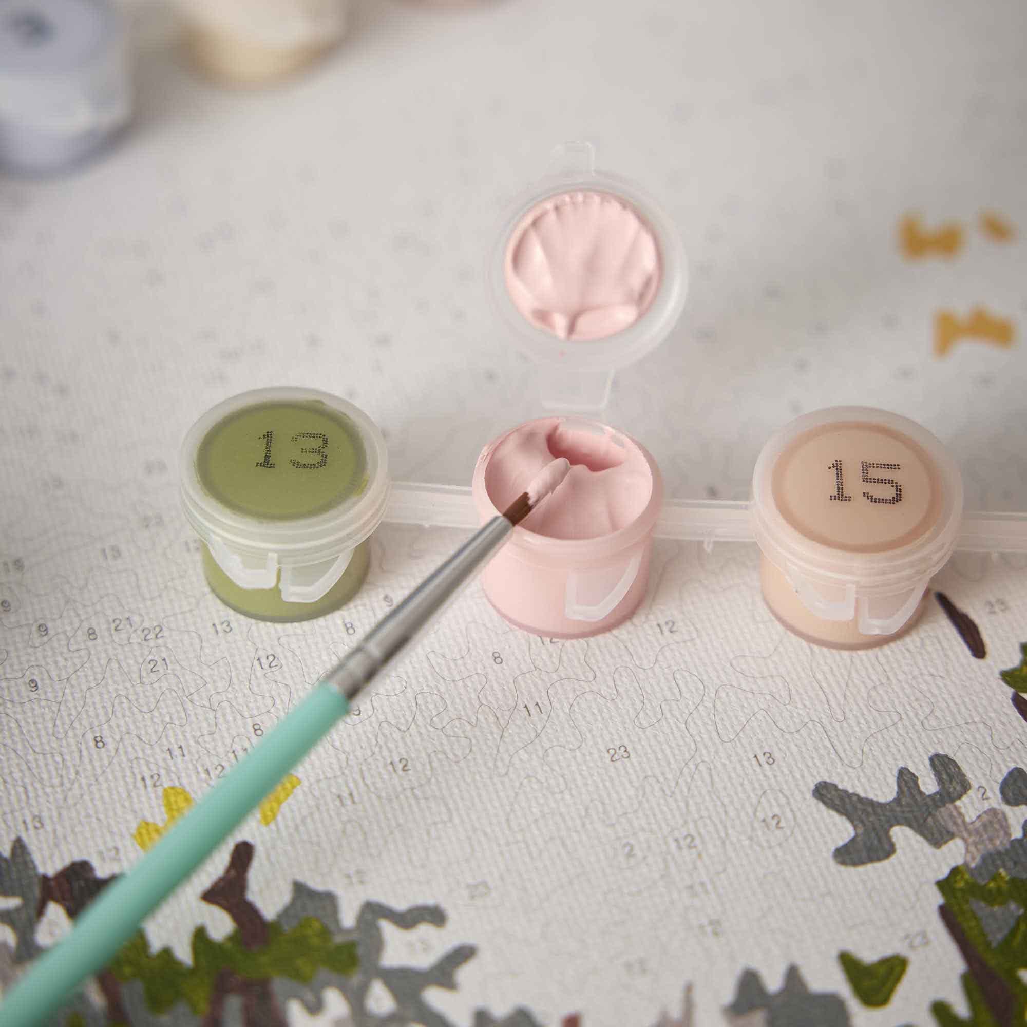 Malen nach Zahlen, Provinz, 30 x 40 cm