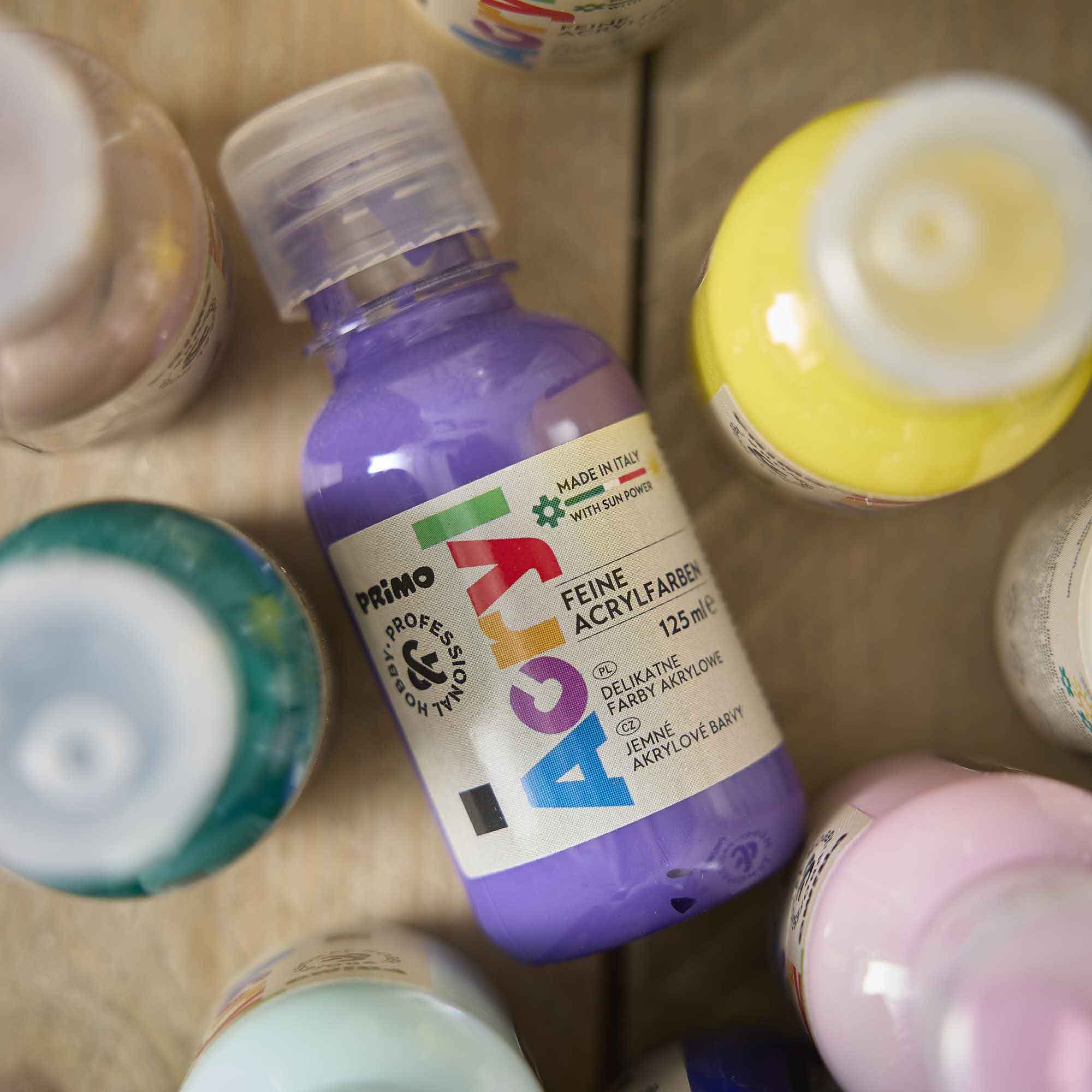 Acrylfarbe, violett, 125 ml