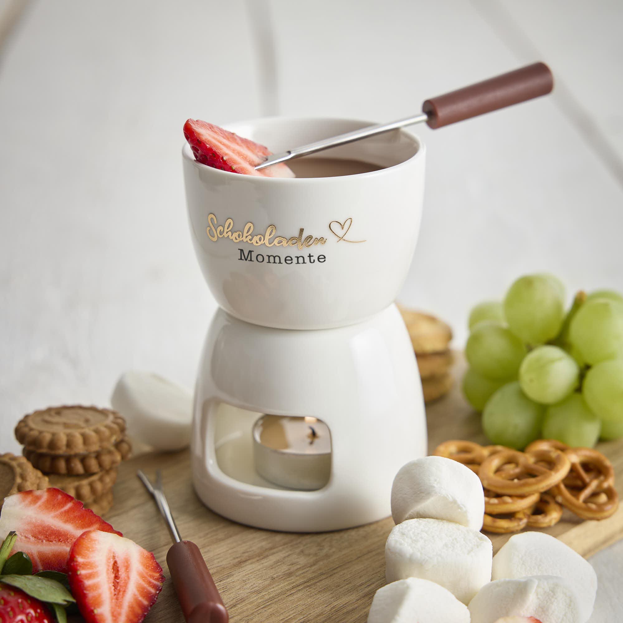 Mini Schokofondue, Schokoladen Momente