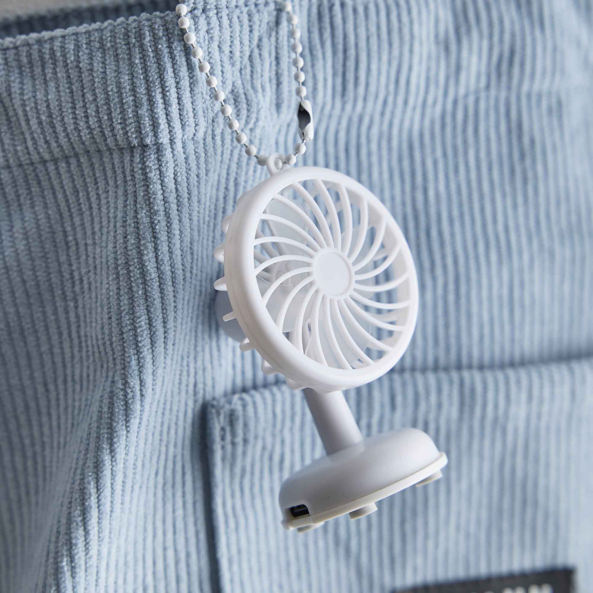 Stand-Ventilator Mini, weiß, Höhe 7.5 cm