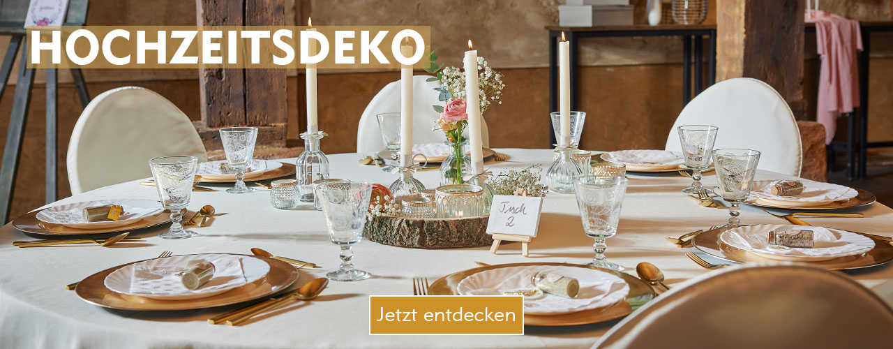 Hochzeitsdeko