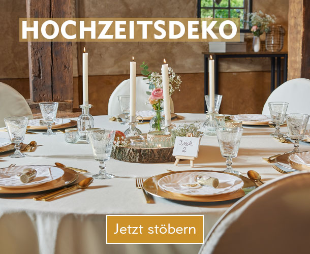 Hochzeitsdeko