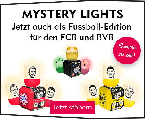 Mystery Lights Tiere, FCB und BVB verlinkt auf die Suche Mystery Lights